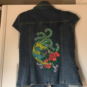 laundry by Shelly Segal denim jacket